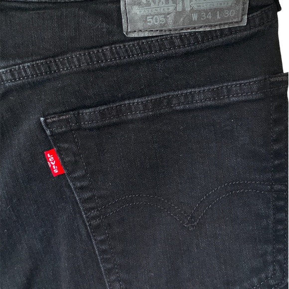 Levi's Other - LEVI’S 505 Men’s Jeans Pants | Straight Leg | Black | Zip Fly | Waist 34x30